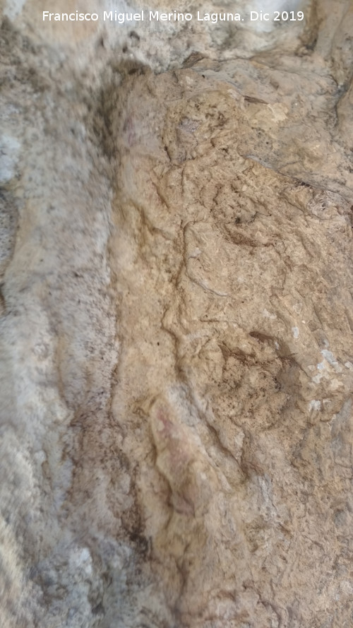 Pinturas rupestres del Abrigo de los Caones IV - Pinturas rupestres del Abrigo de los Caones IV. Panel