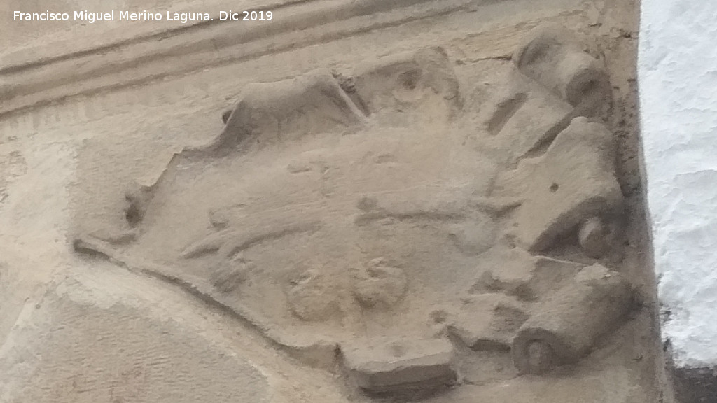 Casa de la Calle Torno Monjas n 37 - Casa de la Calle Torno Monjas n 37. Cruz