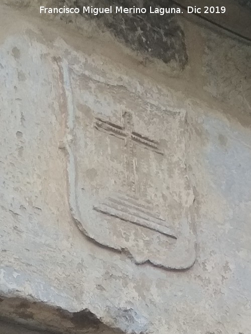 Casa de la Calle Trapero n 33 - Casa de la Calle Trapero n 33. Cruz