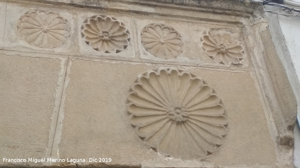 Casa de la Calle Horno Muoz n 10 - Casa de la Calle Horno Muoz n 10. Tondo derecho