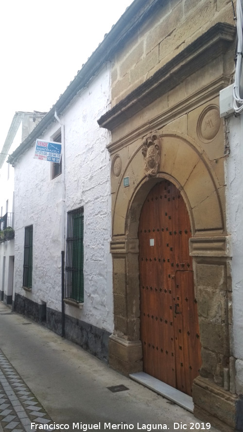 Casa de la Calle Horno Muoz n 11 - Casa de la Calle Horno Muoz n 11. Fachada