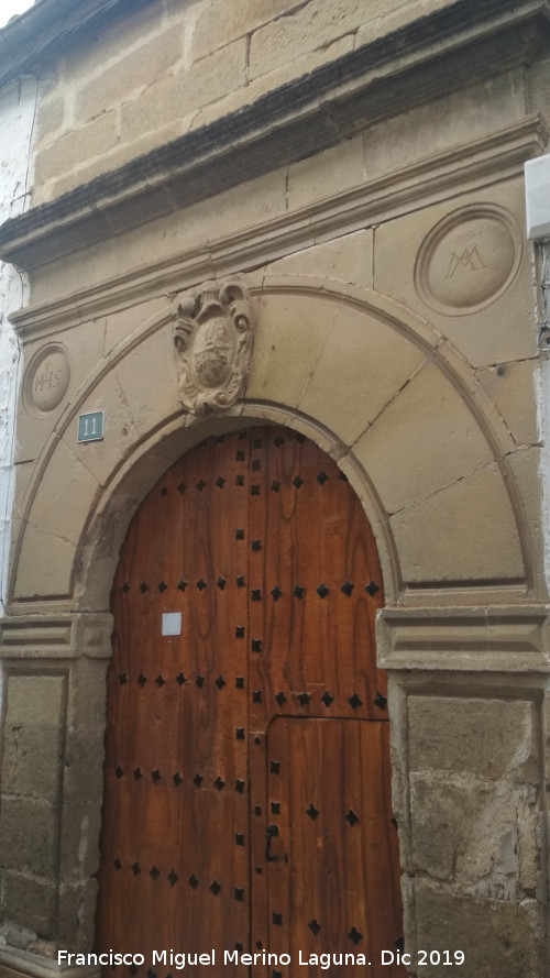 Casa de la Calle Horno Muoz n 11 - Casa de la Calle Horno Muoz n 11. Portada