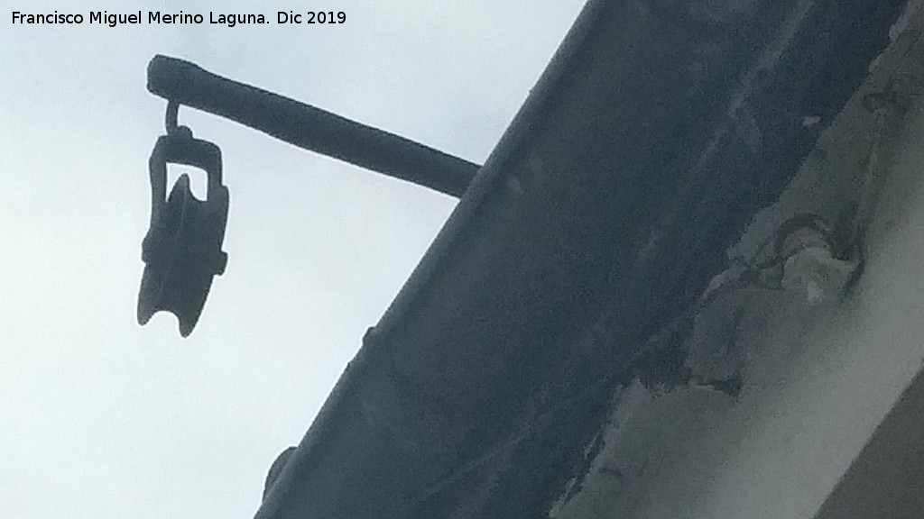 Casa de la Calle Horno Muoz n 11 - Casa de la Calle Horno Muoz n 11. Carrucha