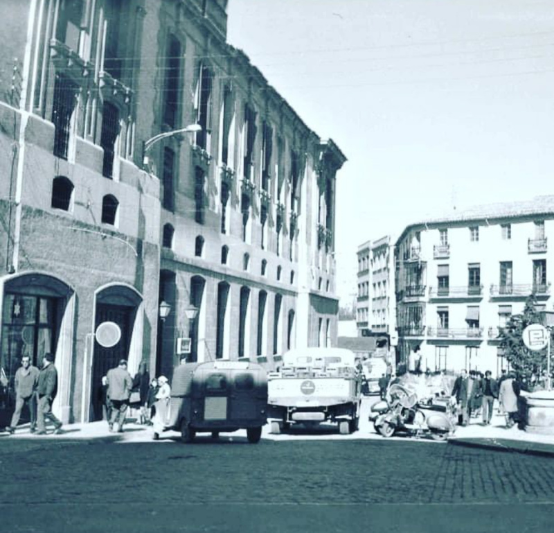 Calle Joaqun Tenorio - Calle Joaqun Tenorio. Foto antigua