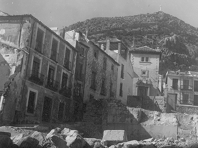 Calle los ngeles - Calle los ngeles. Foto antigua