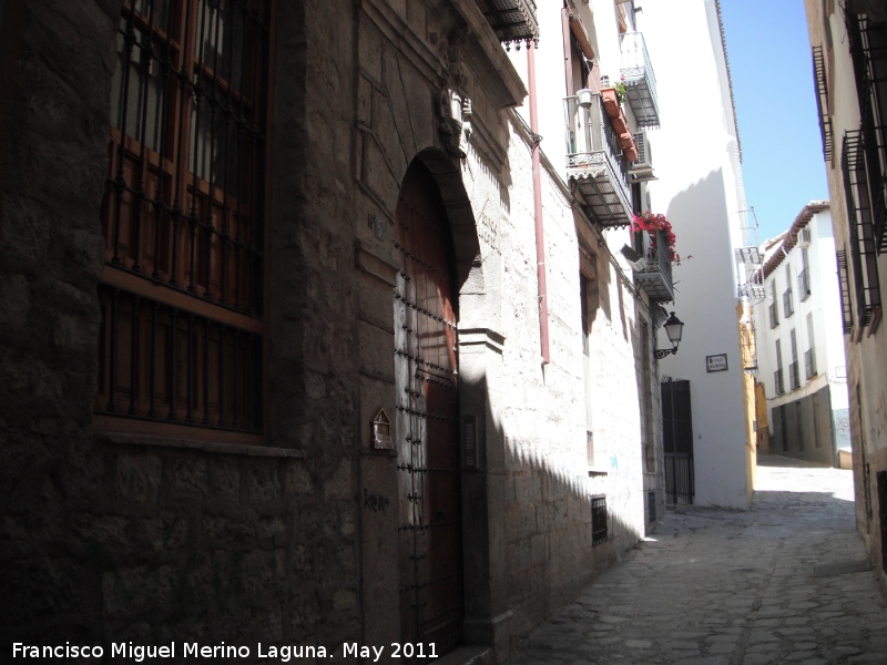 Casa de la Calle Montero Moya n 5 - Casa de la Calle Montero Moya n 5. Fachada