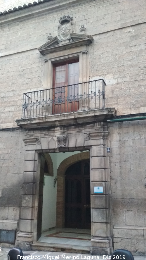 Palacio del Marqu�s de Navasequilla - Palacio del Marqu�s de Navasequilla. Portada