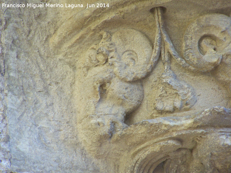 Castillo de Sabiote. Patio de Armas - Castillo de Sabiote. Patio de Armas. Carnero