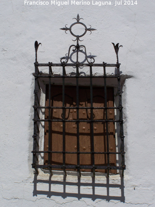 Casa de la Calle Carrera n 52 - Casa de la Calle Carrera n 52. Reja de rosetas