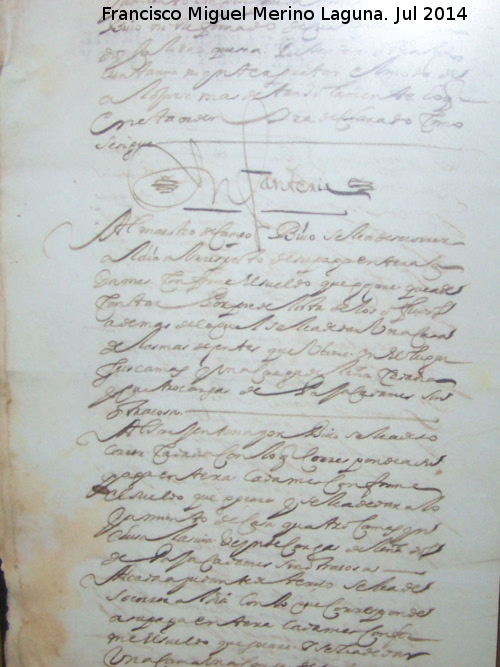 Ayuntamiento de Iznatoraf - Ayuntamiento de Iznatoraf. 1663 Documento de Don Juan de Austria sobre armas de infantera, Infantera Alemana y caballera