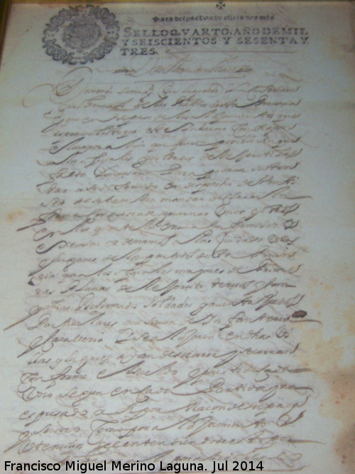 Juan de Austria - Juan de Austria. 1663 Documento de Don Juan de Austria sobre armas de infantera, Infantera Alemana y caballera. Archivo Iznatoraf