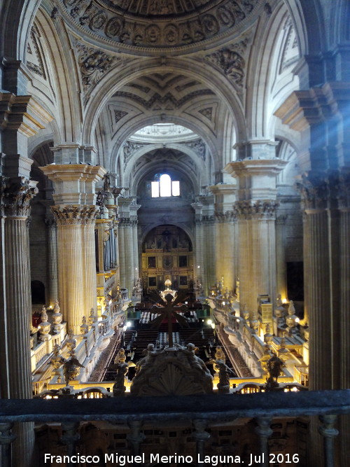 Catedral de Jan. Balcones interiores - Catedral de Jan. Balcones interiores. 