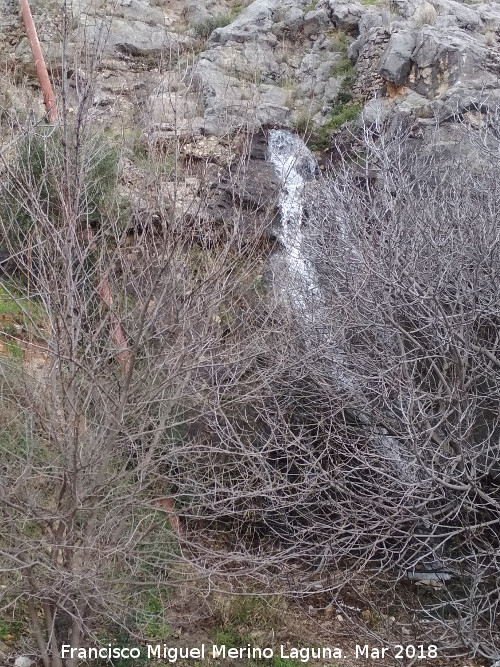 Fuente de la Pea - Fuente de la Pea. Nacimiento ocasional