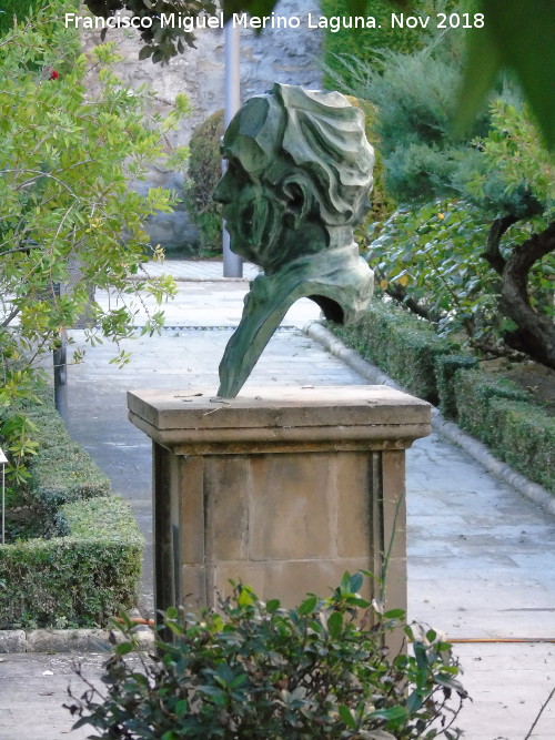 Antonio Machado - Antonio Machado. Palacio de Jabalquinto - Baeza