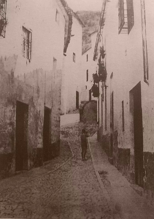 Refugio de la Calle Lavanderas - Refugio de la Calle Lavanderas. Foto antigua