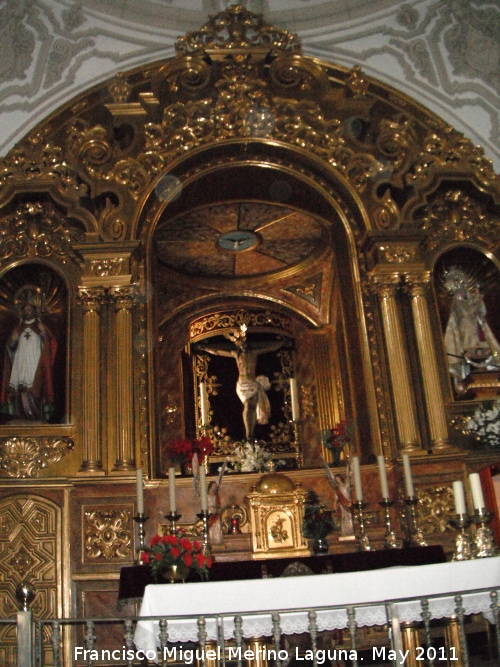 Iglesia del Santo Cristo de la Misericordia - Iglesia del Santo Cristo de la Misericordia. Retablo