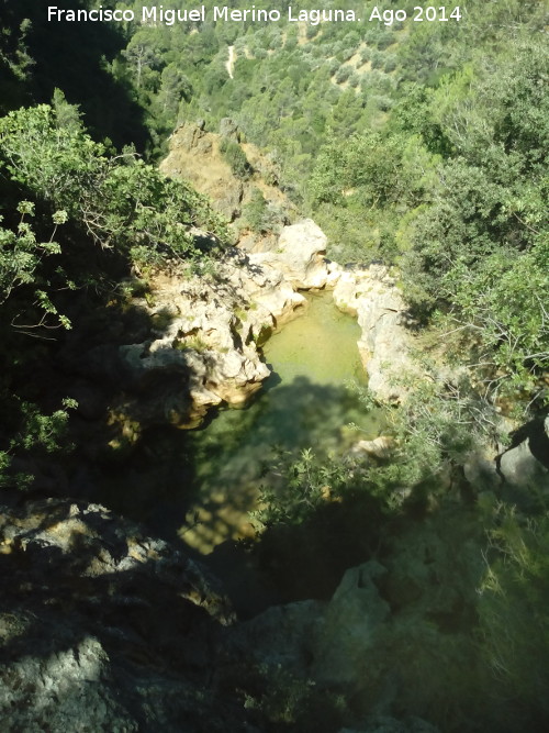 Cascada Sexta de la Osera - Cascada Sexta de la Osera. Altura