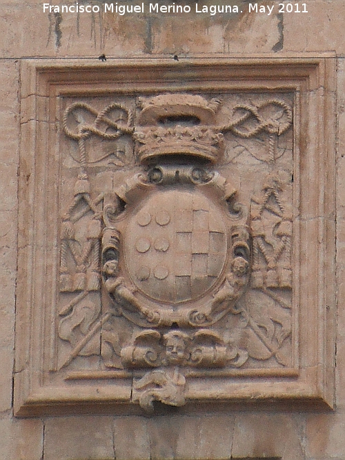 Iglesia de La Asuncin - Iglesia de La Asuncin. Escudo de la torre de Sancho Dvila y Toledo