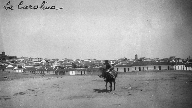 Historia de La Carolina - Historia de La Carolina. Foto antigua