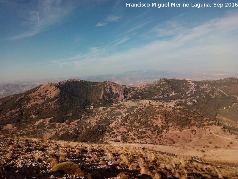 Rayal - Rayal. Vistas desde su ladera hacia el Oeste