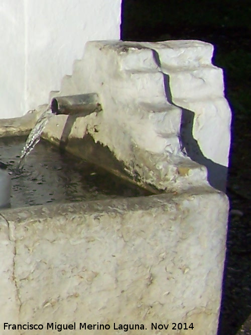 Fuente de Puertollano - Fuente de Puertollano. Cao