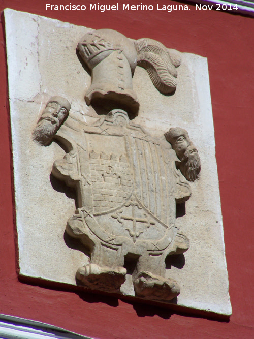 Casa de la Calle La Feria n 25 - Casa de la Calle La Feria n 25. Escudo