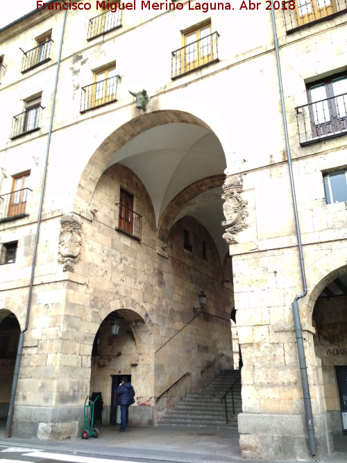 Plaza Mayor - Plaza Mayor. Arco de San Fernando