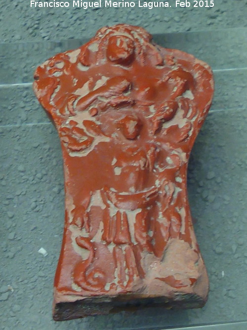 Cstulo - Cstulo. Asa de cazo de terra sigillata. Museo Arqueolgico de Linares