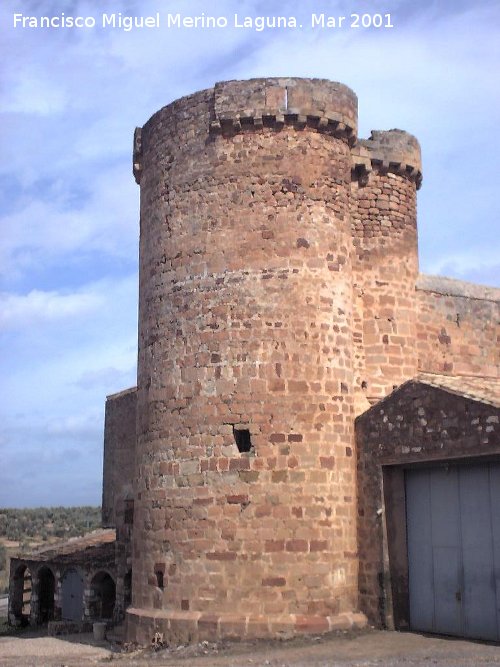 Castillo de Tobaruela - Castillo de Tobaruela. Torre trebolada