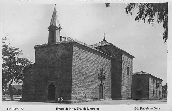 Santuario de Linarejos - Santuario de Linarejos. Antes de reconstruir