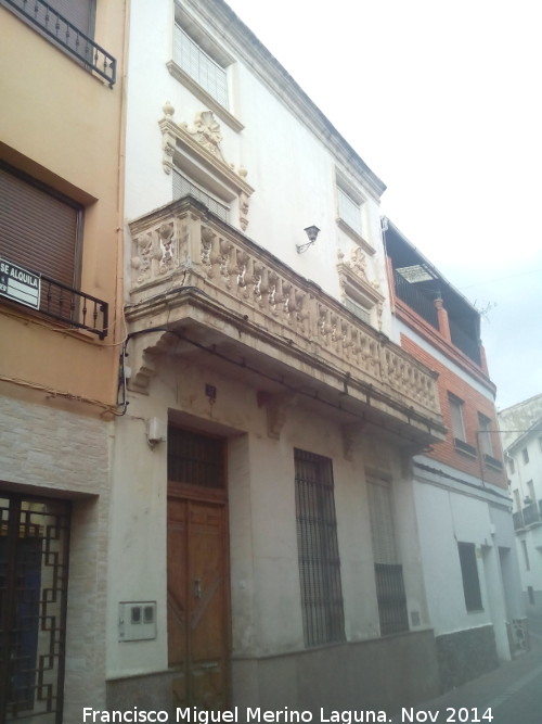 Casa de la Calle Wenceslao de la Cruz n 32 - Casa de la Calle Wenceslao de la Cruz n 32. Fachada