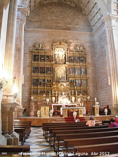 Baslica de Santa Mara la Mayor - Baslica de Santa Mara la Mayor. Altar Mayor