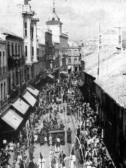 Semana Santa - Semana Santa. Entrada de Jess en Jerusaln 1953