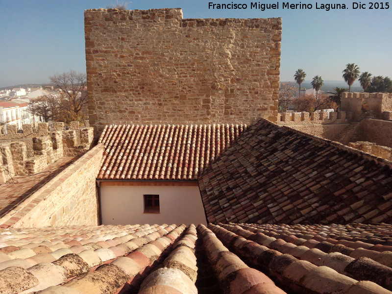 Castillo de Lopera - Castillo de Lopera. Tejados