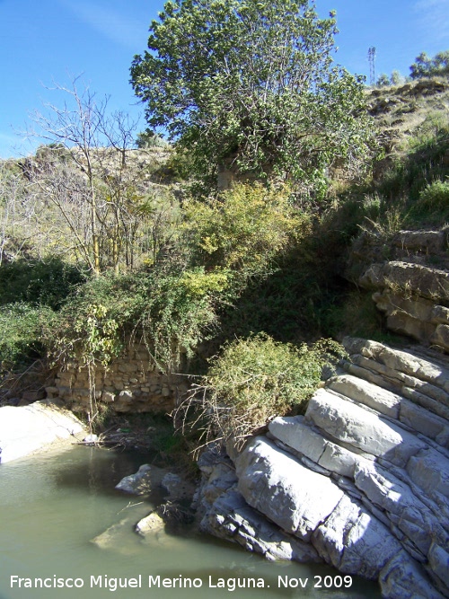 Molino del Romano - Molino del Romano. Salida de aguas del molino