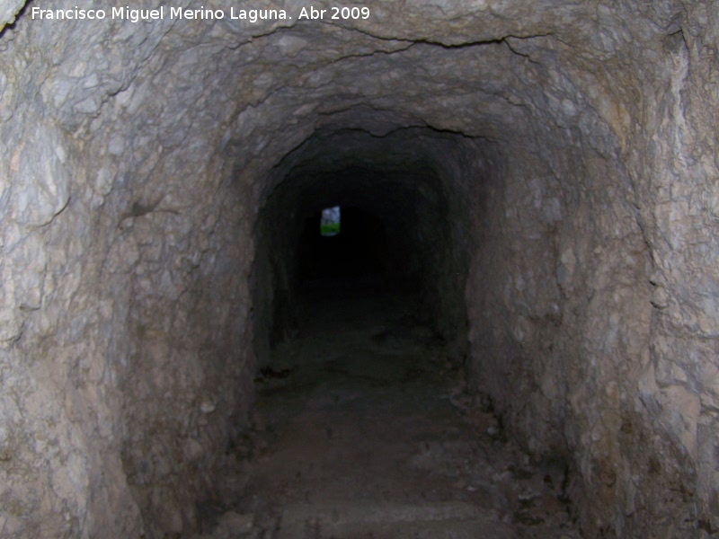 Camino de la Canalizacin - Camino de la Canalizacin. Tnel