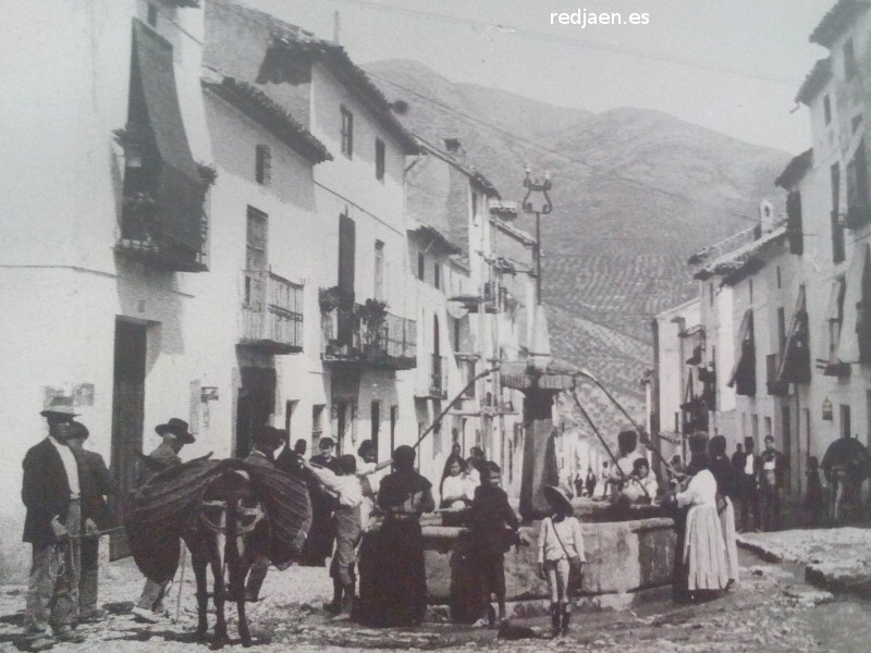 Fuente de los Cuatro Caos - Fuente de los Cuatro Caos. Foto antigua