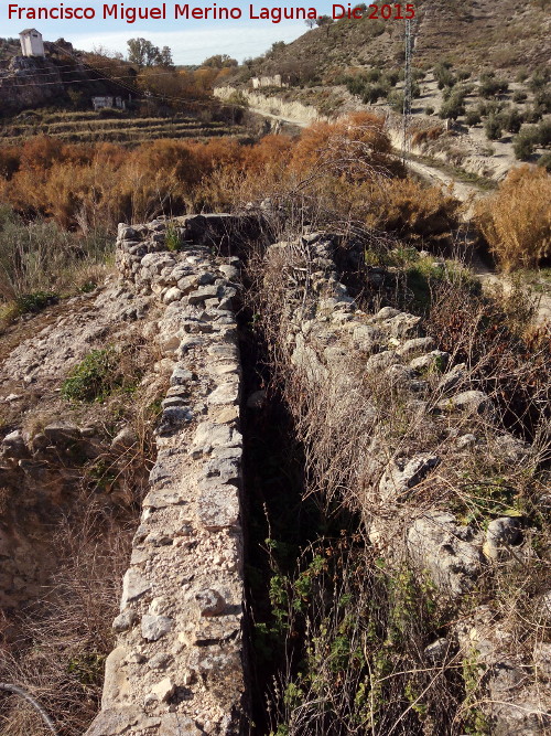 Molino de Recena - Molino de Recena. Caz