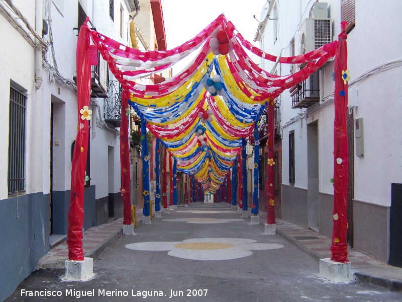 Fiestas de San Juan Bautista - Fiestas de San Juan Bautista. Calle Francisco Bonilla