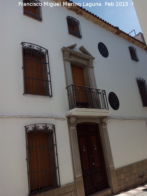 Casa de la Calle Agua n 15 - Casa de la Calle Agua n 15. Fachada