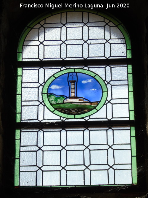 Ermita de la Virgen de la Estrella - Ermita de la Virgen de la Estrella. Vidriera