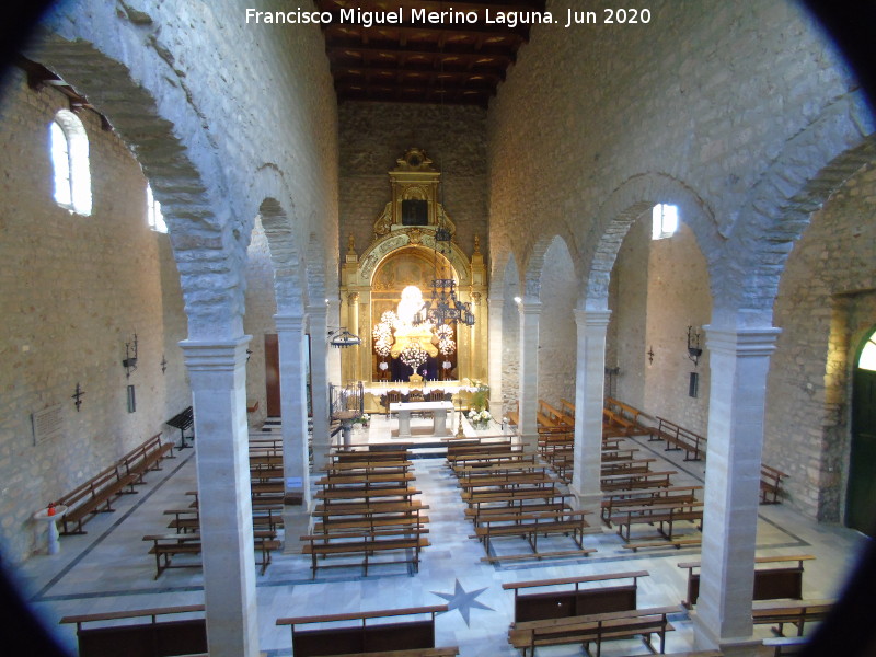 Ermita de la Virgen de la Estrella - Ermita de la Virgen de la Estrella. Desde el coro