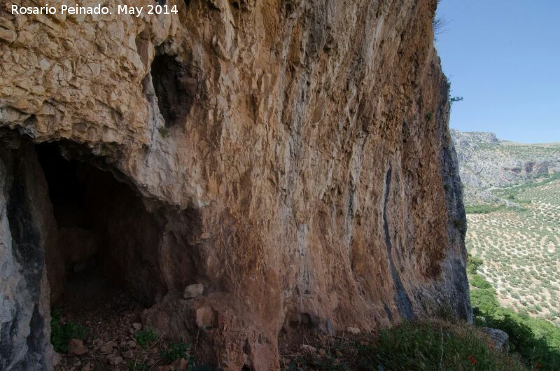 Pinturas rupestres del Poyo de la Mina IV - Pinturas rupestres del Poyo de la Mina IV. Abrigo