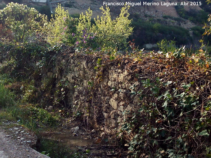 Huertas de Los Villares - Huertas de Los Villares. Albarradas