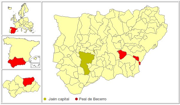 Peal de Becerro - Peal de Becerro. Localizacin