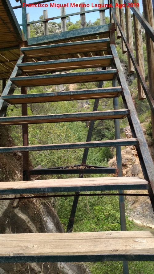 Sendero Ro Caamares - Sendero Ro Caamares. Escaleras