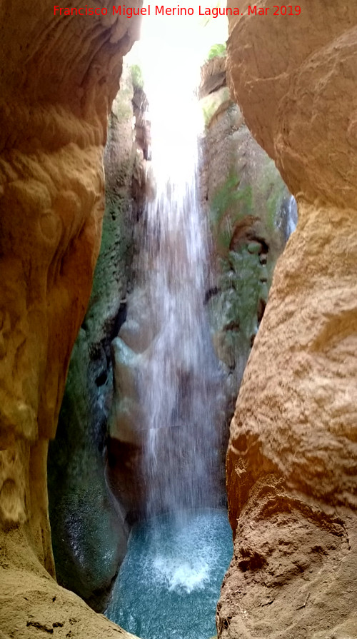 Cueva del Agua - Cueva del Agua. Primera cascada