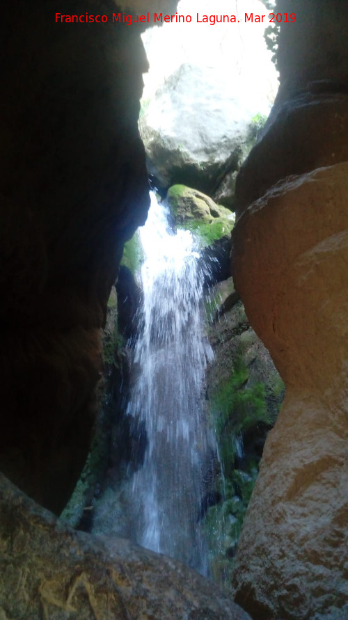 Cueva del Agua - Cueva del Agua. Primera cascada