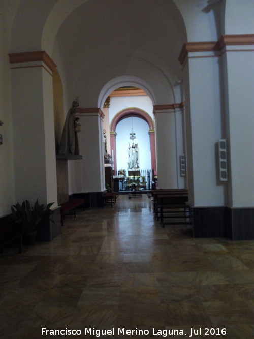 Iglesia de San Pedro y San Pablo - Iglesia de San Pedro y San Pablo. Nave lateral