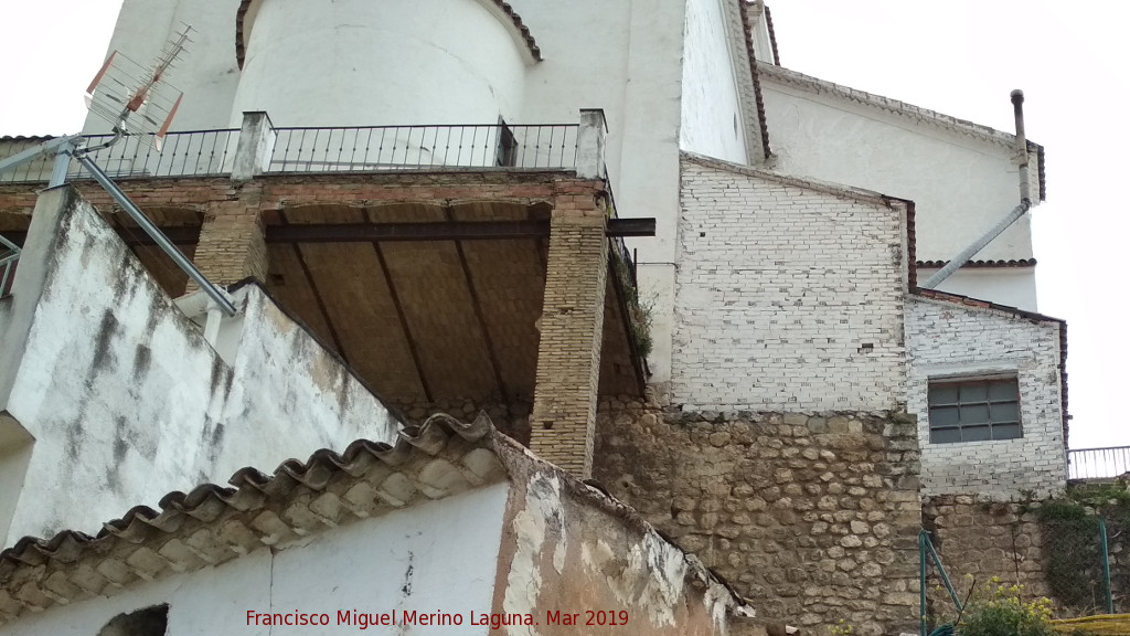 Iglesia de San Pedro y San Pablo - Iglesia de San Pedro y San Pablo. Terraza del bside